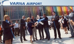 В аэропорту Варны официально открыли новый пассажирский терминал