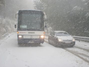 В Софии перевернулся пассажирский автобус Салоники - Пловдив