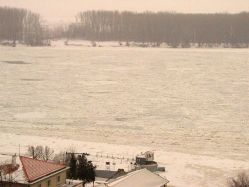 Уровень реки Дуная повысился на 12 см