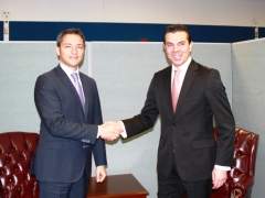 Министр иностранных дел Кристиан Вигенин встретился в Нью-Йорке со своим македонским коллегой Николой Попоски